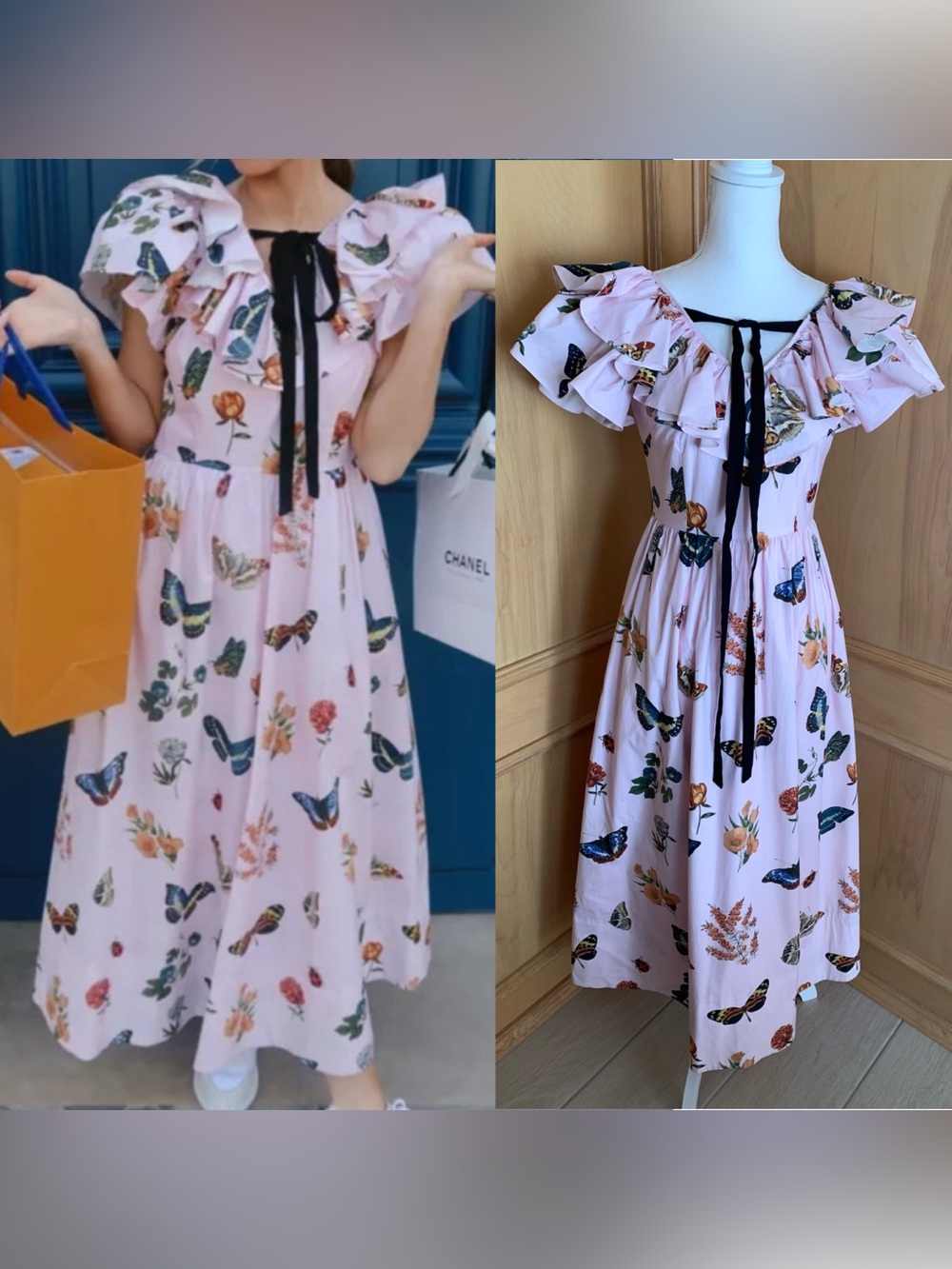 Antonio x Jennifer Sumko Jennifer Butterfly Dress